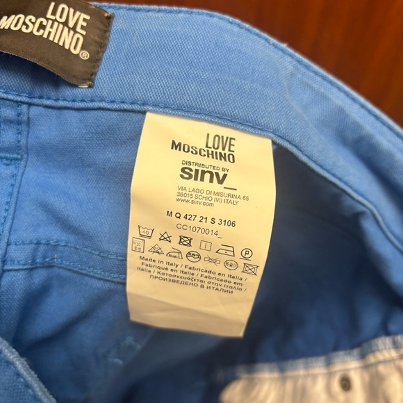 Love Moschino Blue Pants - Picture 11 of 12